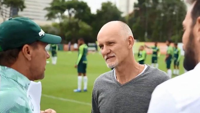 Taffarel visita Palmeiras para avaliar a convocação de Weverton para a seleção