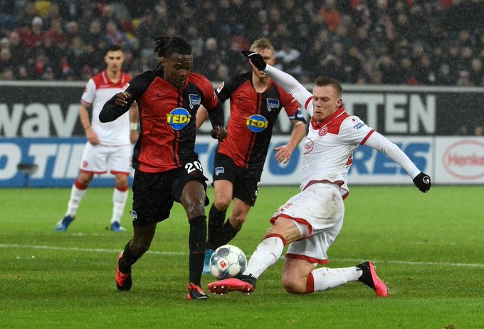 ALEMÃO: Matheus Cunha marca e Hertha arranca empate com o Fortuna Dusseldorf