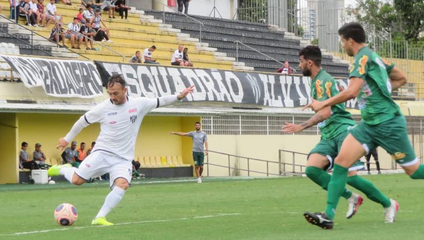 EC São Bernardo fez a lição de casa diante do Rio Preto (Foto: Divulgação/EC São Bernardo)