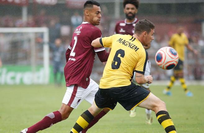 São Bernardo bateu o Juventus na Rua Javari (Foto: Ale Vianna/Juventus)