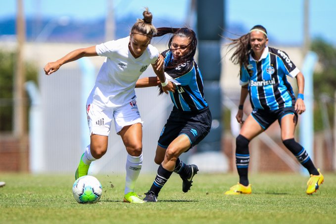 BRASILEIRO FEMININO: Santos bate Grêmio e segue 100%; São José goleia