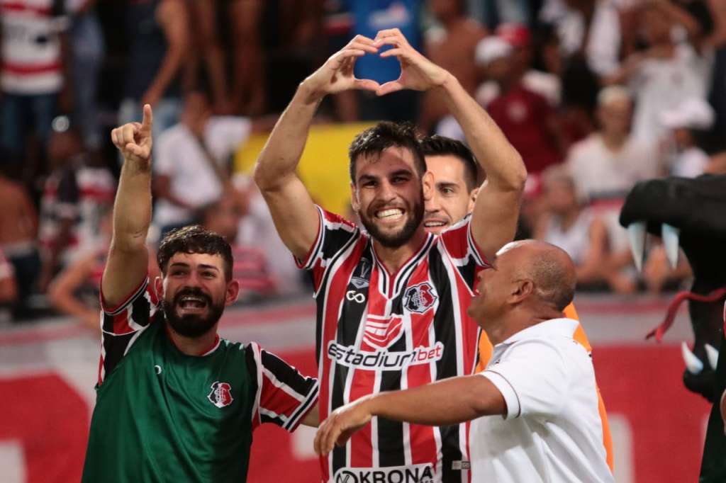 Santa Cruz vence o Náutico e segue líder no Campeonato Pernambucano (Foto: Rafael Melo / Santa Cruz FC) - Rafael Melo / Santa Cruz FC