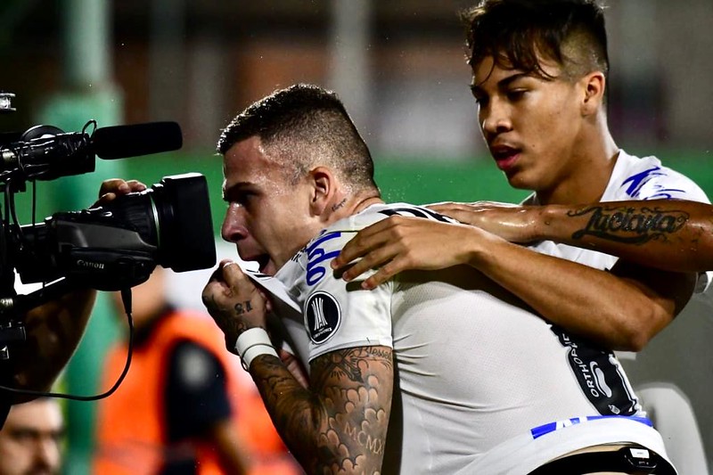 Torcedor argentino imita macaco em jogo contra Santos na Libertadores
