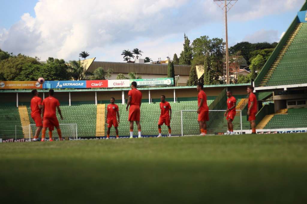Guarani faz mais um treino no gramado do Brinco de Ouro - David Oliveira / Guarani FC