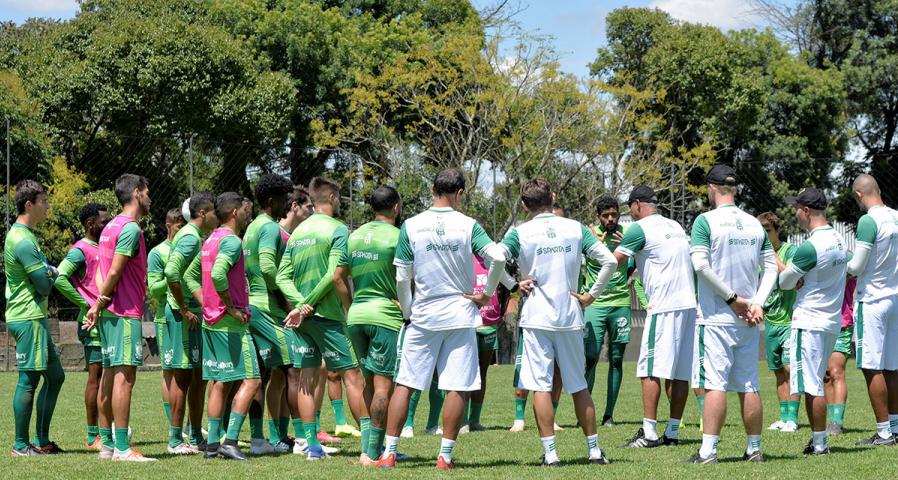 América-MG encerrou preparação para duelo da Copa do Brasil (Foto: Estevão Germano/América)
