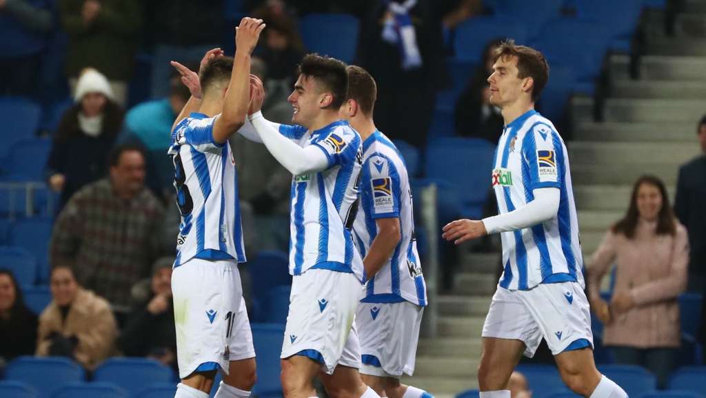 Real Sociedad elimina Mirandés e volta à decisão após 32 anos