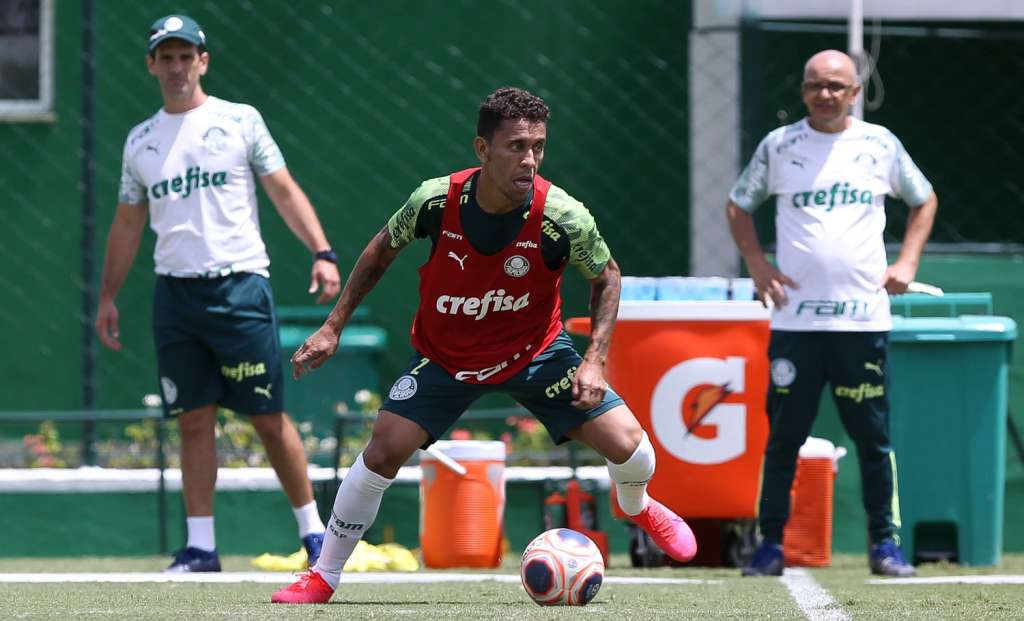 Marcos Rocha treina e volta ao Palmeiras neste sábado; Weverton não deve jogar