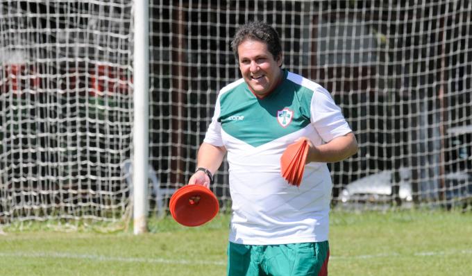 Fernando Marchiori quer confirmar bom momento da Portuguesa (Foto: Dorival Rosa/Portuguesa)