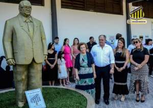 Novorizontino inaugura fachada do estádio e homenageia Dr. Jorge Ismael de Biasi
