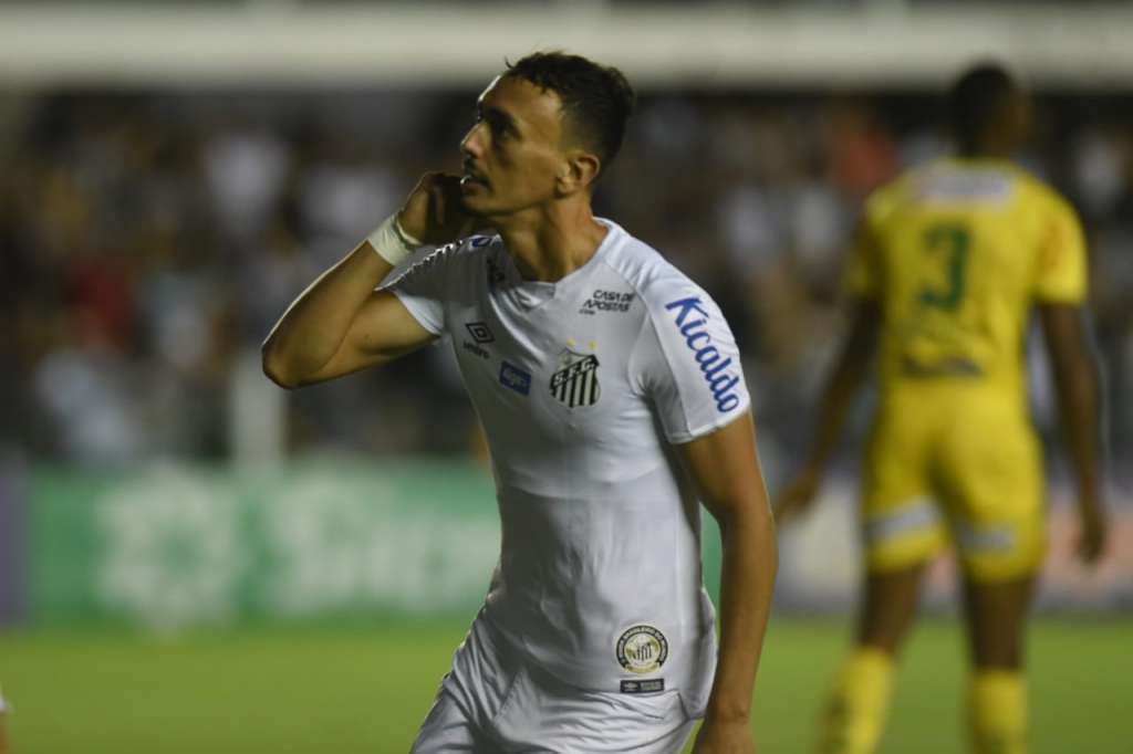 Santos marcou três gols em 22 minutos Santos marcou três gols em 22 minutos