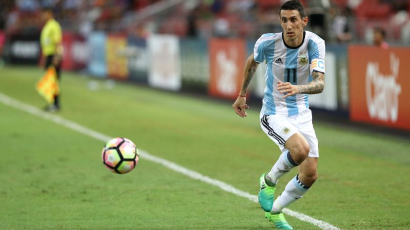 Ángel Dí Maria foi vice-campeão da Copa 2014 no Brasil com a Argentina