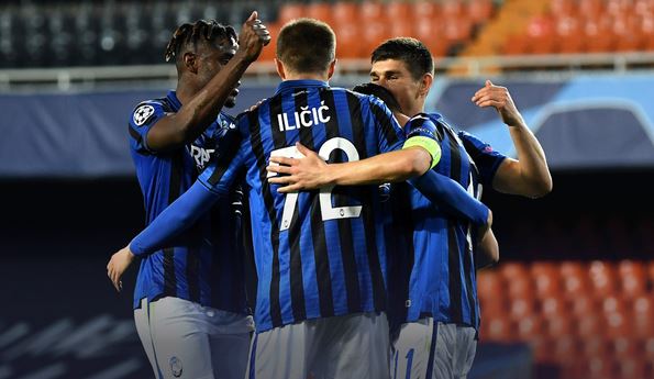 LIGA DOS CAMPEÕES: Agressiva, Atalanta vence o Valencia e está nas quartas de final