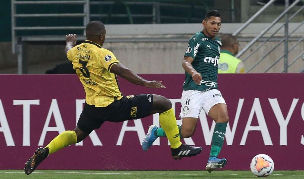 Palmeiras ganhou do Guaraní-PAR no Allianz Parque (Foto: César Greco/Palmeiras)