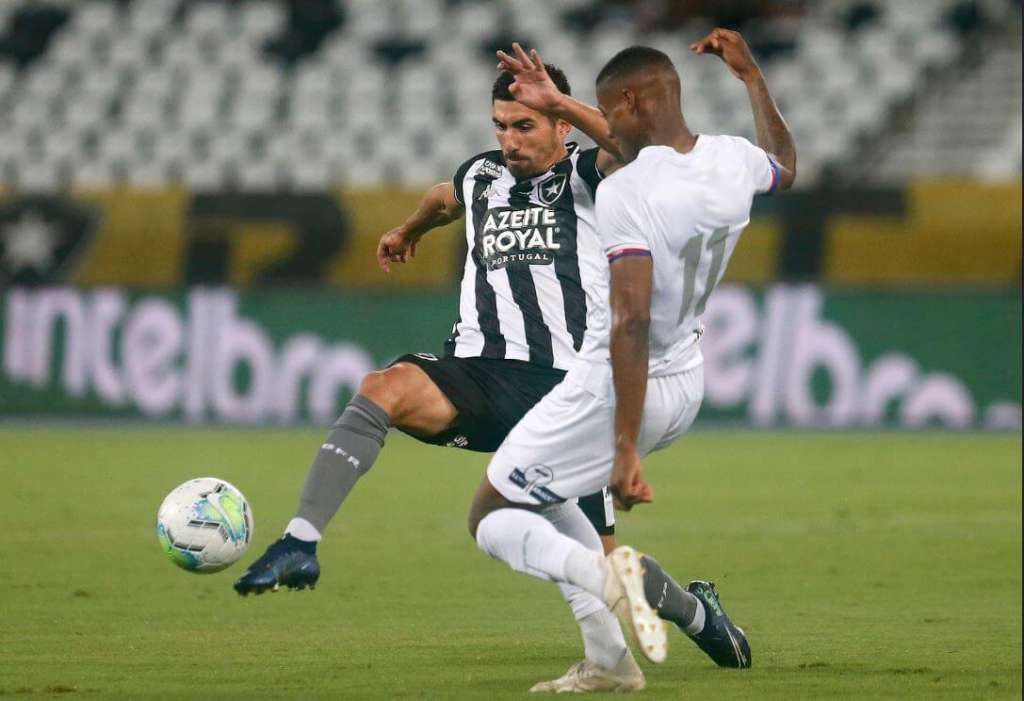 O fato aconteceu durante o duelo entre Botafogo e Paraná, pela terceira fase da Copa do Brasil