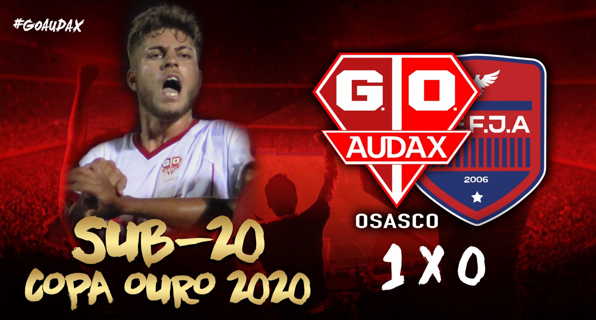 Campeão em 2018, Audax estreia com vitória na Copa Ouro Sub 20