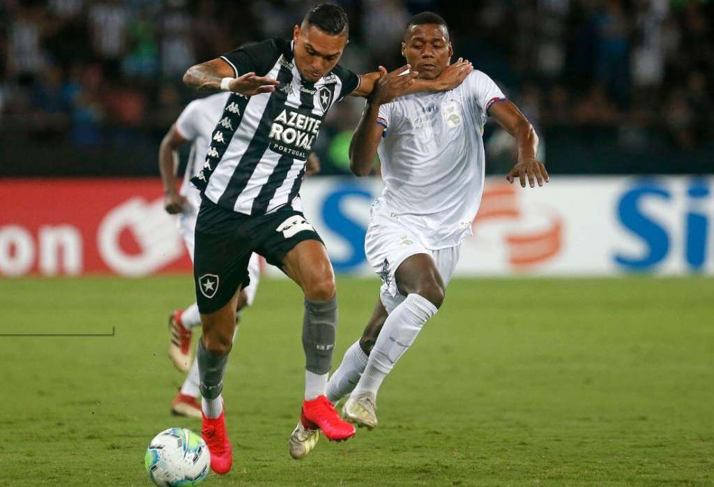 O fato aconteceu durante o duelo entre Botafogo e Paraná, pela terceira fase da Copa do Brasil