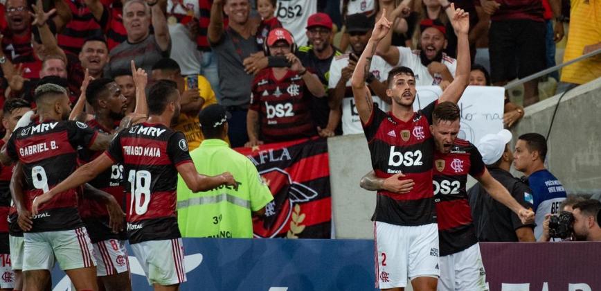 Libertadores: Bruno Henrique tranquiliza torcida do Flamengo após vitória