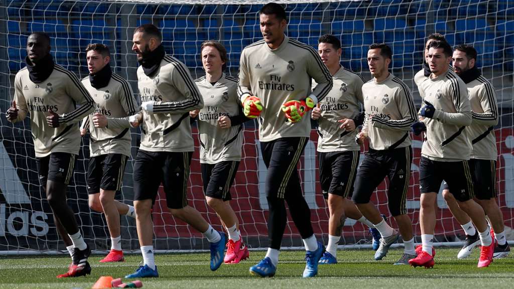 Por coronavírus, Real Madrid já suspendeu os treinamentos