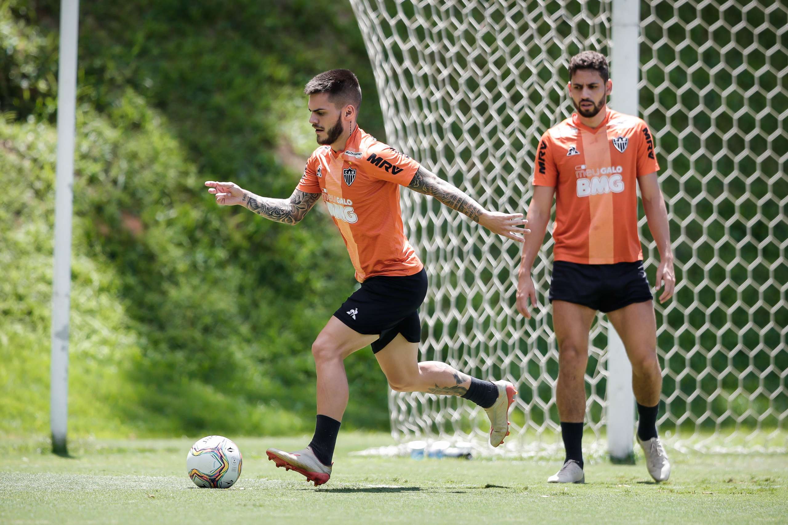 Nathan deve ser titular na estreia de Sampaoli e prevê Atlético-MG mais vertical