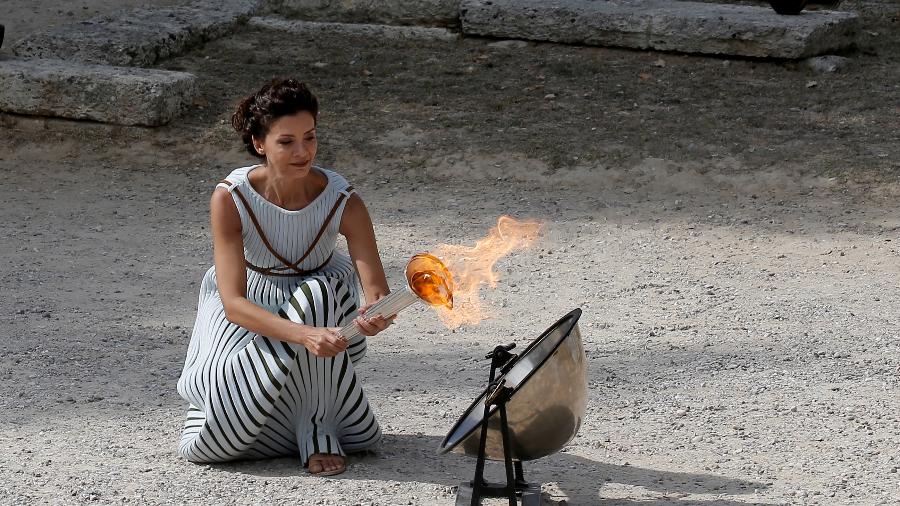 Revezamento da tocha olímpica na Grécia é suspensa por temor ao coronavírus