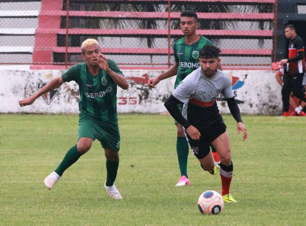 Jogo-treino do Ferrão essa semana com o Floresta (Foto: Lenilson Santos/Ferroviario AC)