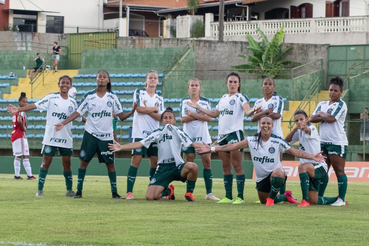 BR FEMININO A1: Palmeiras marca no fim e vence São Paulo de virada