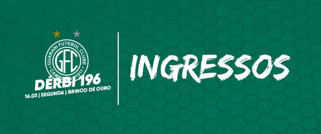 Guarani informa procedimento para quem comprou ingresso ao dérbi