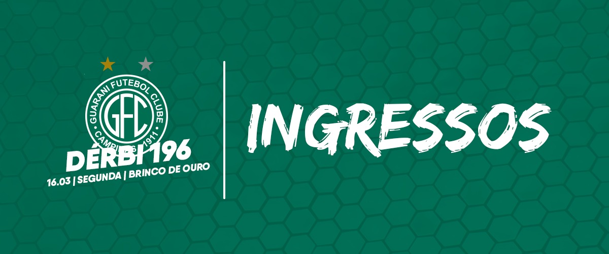 Guarani informa procedimento para quem comprou ingresso antecipado no Dérbi 196