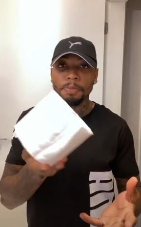 Atacante do Santos critica “desafio do papel higiênico”. Veja o vídeo!