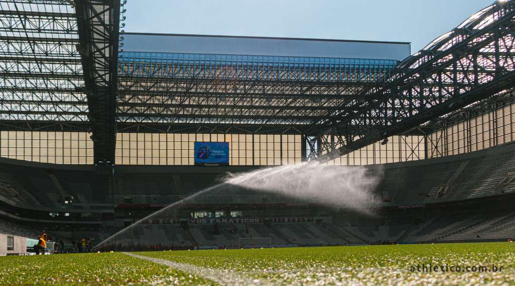 Athletico-PR abriu Arenda da Baixada