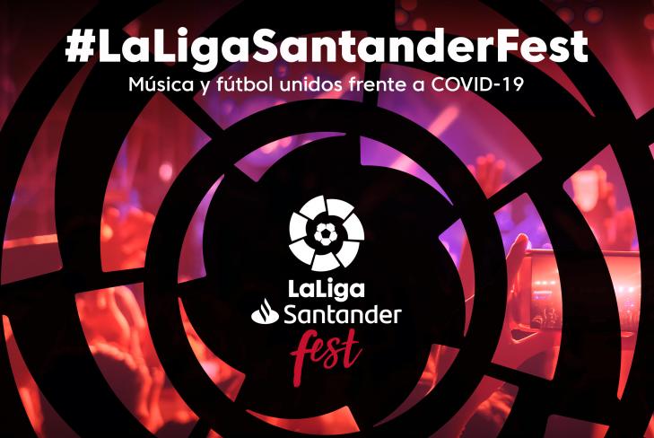 ‘LaLigaSantander Fest’ une música e esporte para combater o COVID-19