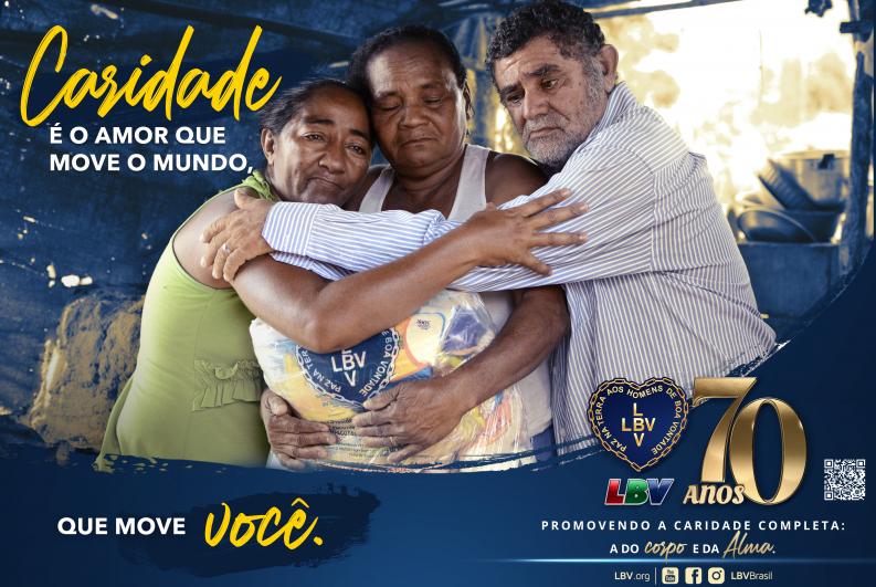 Legião da Boa Vontade incentiva doações às famílias afetadas pelo COVID-19