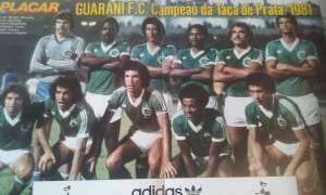 Há 39 anos o Guarani era campeão da Série B do Campeonato Brasileiro