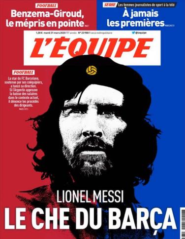 Messi foi comparado a Che Guevara por liderar o movimento 