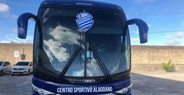 Busão do Azulão. (Foto: ASCOM CSA)