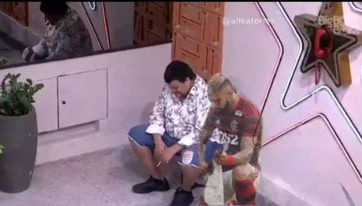 Em imagem que rodou a internet, Gabigol crava: “Estamos com Babu até o fim”