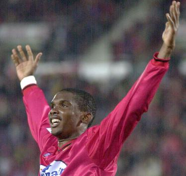 Há 20 anos, Eto'o marcava seu primeiro gol na LaLiga