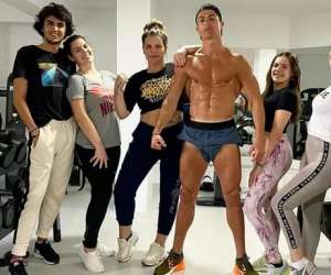 CR7 lança desafio de abdominal e brasileiros entram na brincadeira