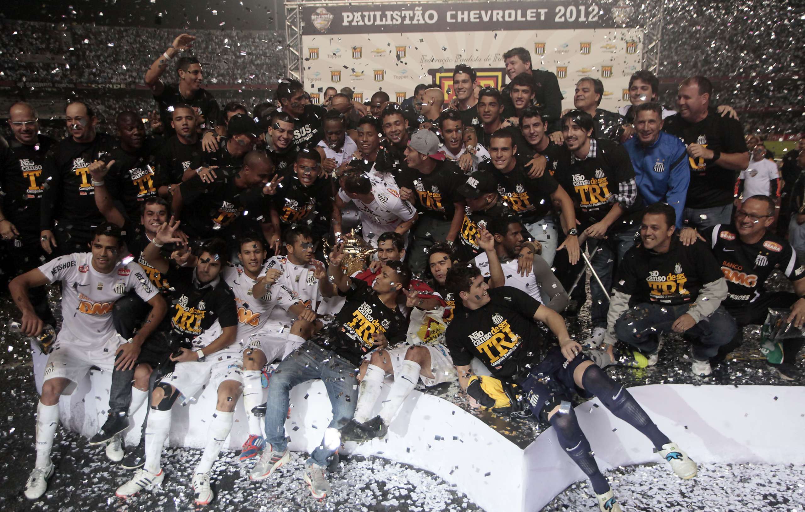 Com ‘Craque’ Neymar, Seleção de 2012 teve seis clubes representados