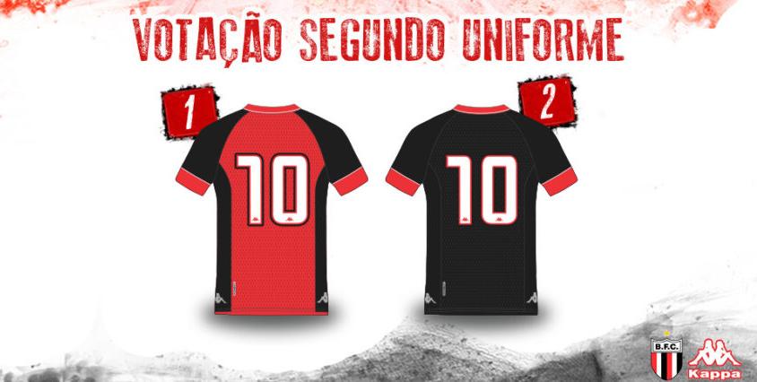 Torcedor poderá votar e escolher uniforme número 2 do Botafogo-SP