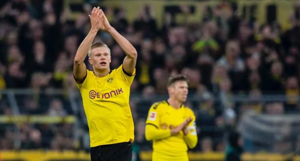 Haaland é uma das grandes promessas do futebol mundial (Foto: Divulgação/Borussia Dortmund)