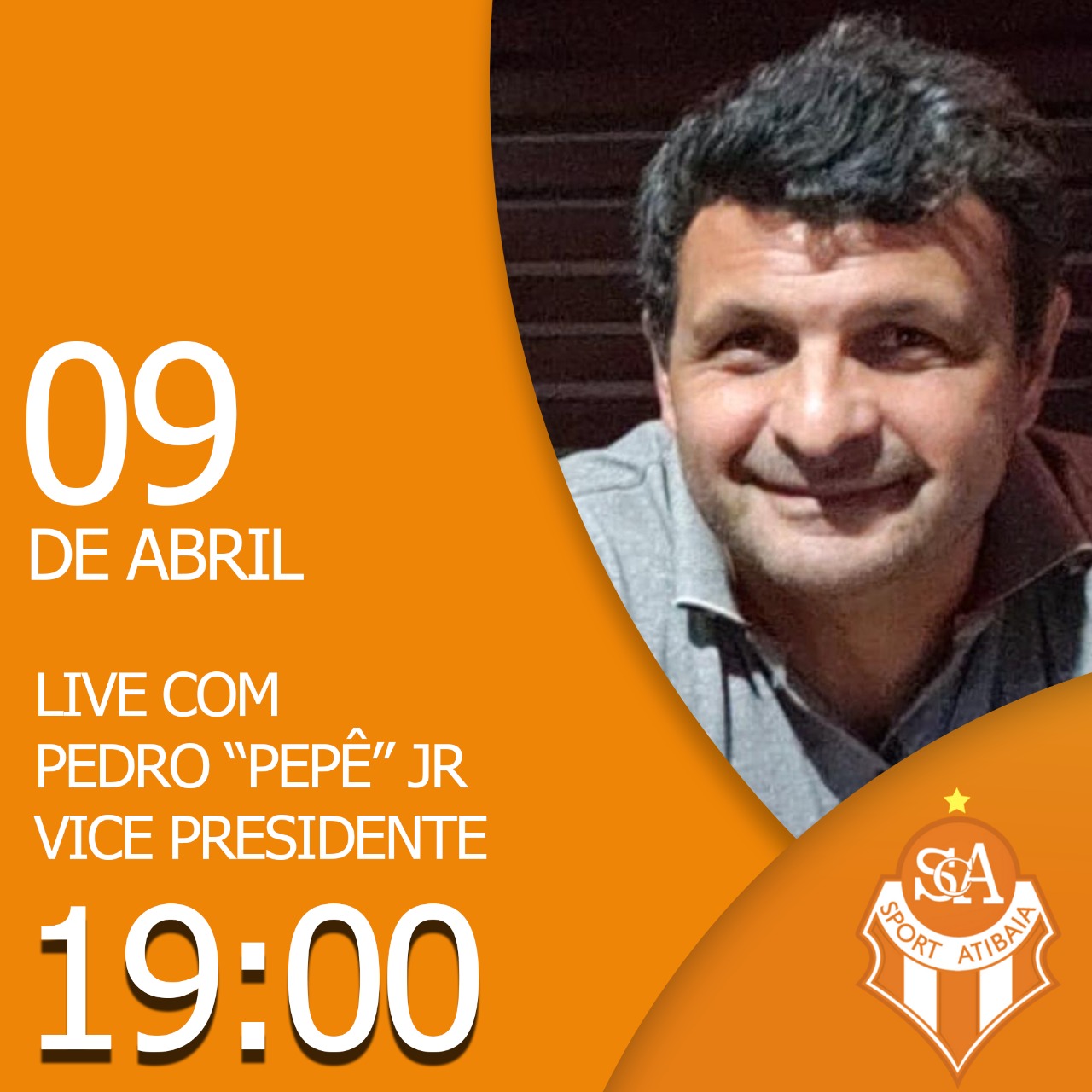 Vice-presidente do Atibaia agenda live para tratar de Covid-19, Série A2 e muito mais