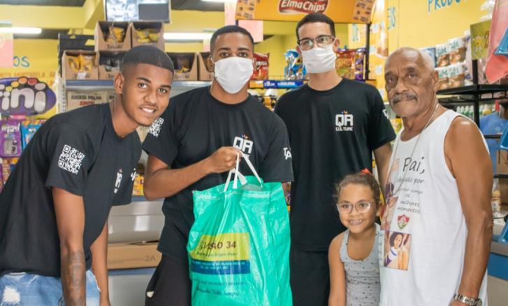 Carioca: Torcedor do Bangu cria campanha de combate à fome em comunidade no Rio