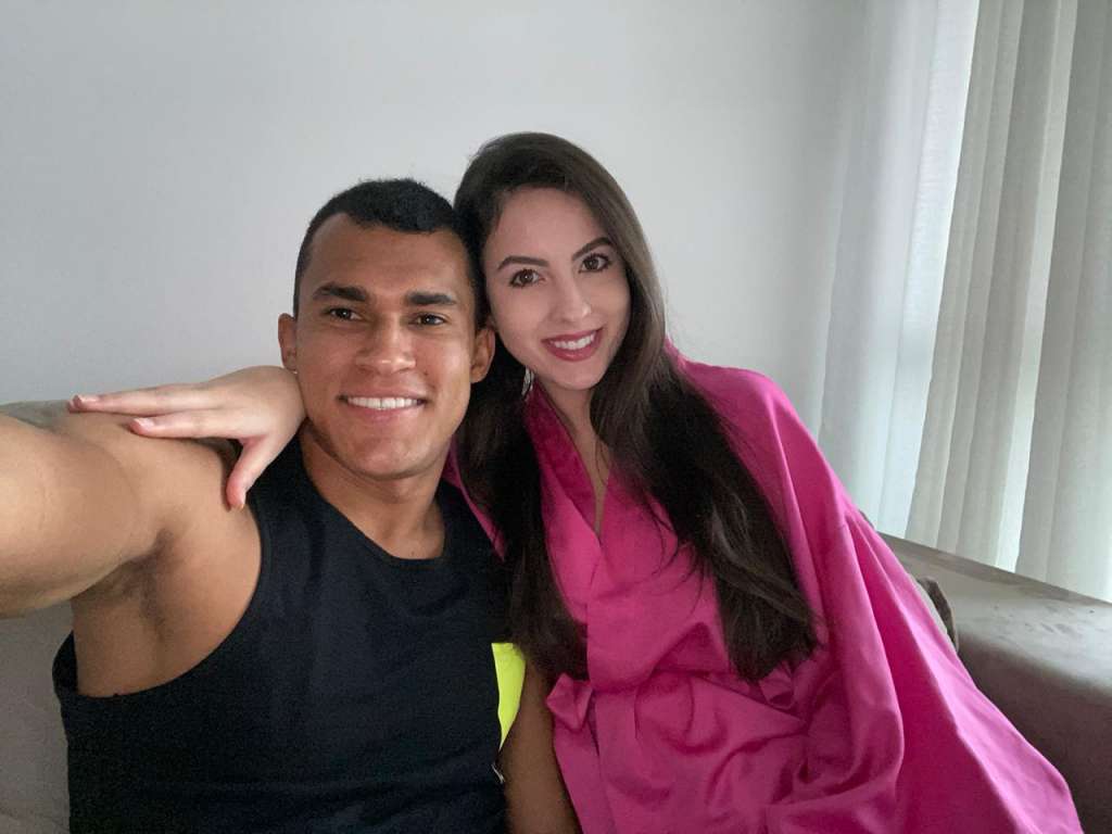 Romércio em quarentena com a esposa