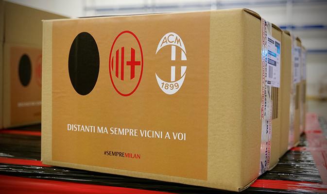 Grande europeu promove entrega de alimentos e máscaras a torcedores com mais de 65 anos