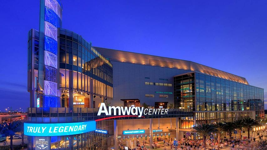 Arena do Orlando Magic será usada como ponto de distribuição de suprimentos