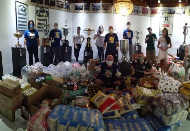 Dando show! Campanha solidária do XV de Piracicaba arrecada 3 toneladas de doações