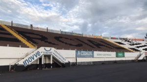 Paulista A3: Torcida 'dá uma mão' e ajuda Comercial na pintura do Palma Travassos