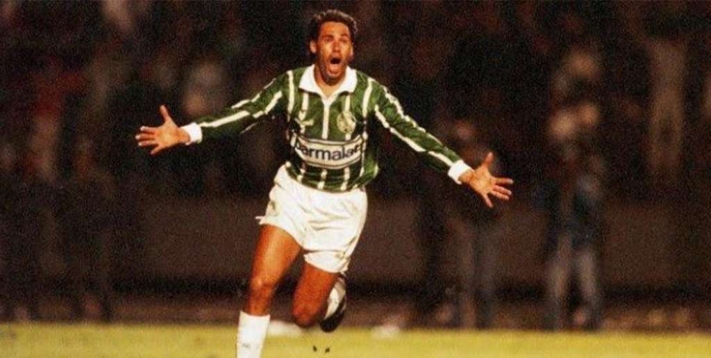 Evair foi o grande destaque da partida (Foto: Divulgação/Palmeiras)