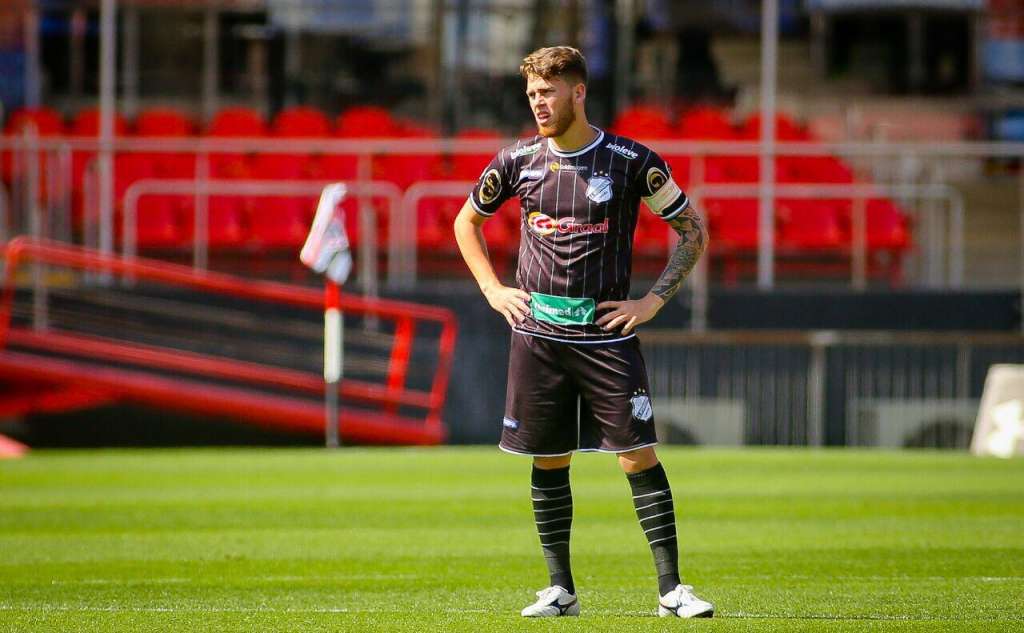 Lucas Balardin em jogo-treino pela Internacional de Limeira - Rossin Júnior / Internacional de Limeira
